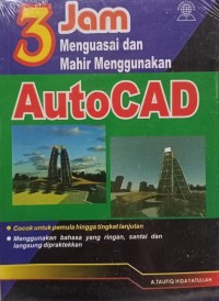 Image of 3 jam menguasai dan mahir menggunakan AutoCAD
