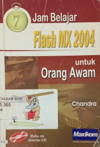 Image of 7 Jam belajar flash MX 2004 untuk orang awam
