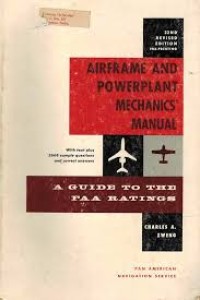 Airframe and powerplant mechanics manual