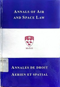 Image of Annals Of Air and Space Law