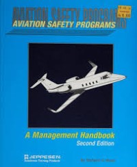 Aviation safety programs : a management handbook