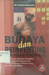 Image of Budaya dan reinventing organisasi pendidikan