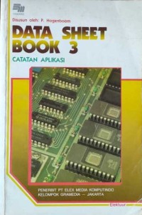 Image of Data sheet book 3 : catatan aplikasi