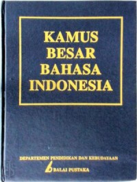 Image of Kamus Besar Bahasa Indonesia