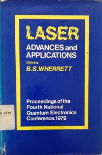 Laser : advances and applications