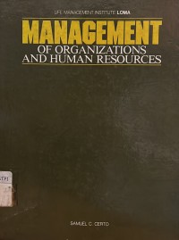 Management of organization and human resources
