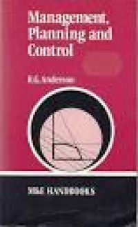 Management planning and control