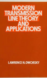 Image of Modern transmission line theory and applications