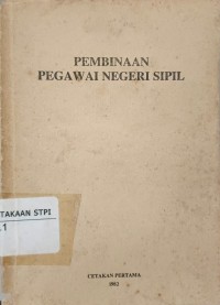 Pembinaan pegawai negeri sipil