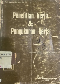 Penelitian kerja & pengukuran kerja
