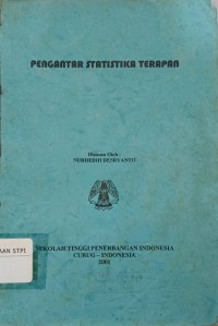 Pengantar statistika terapan