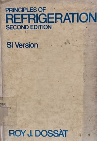 Image of Principles of Refrigeration