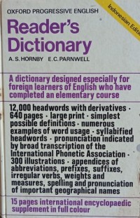 Image of Reader's dictionary