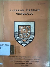 Sejarah Daerah Bengkulu