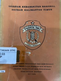 Sejarah kebangkitan nasional Daerah Kalimantan Timur