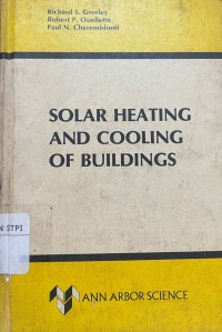 Solar heating and cooling of buildings