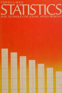 Statistics: basic techniques for solving applied problems