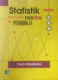 Statistik dalam penelitian psikologi dan pendidikan