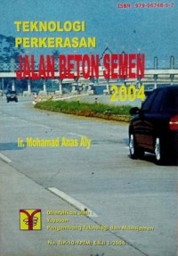 Teknologi perkerasa jalan beton semen