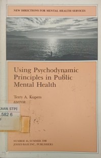 Using psychodynamic principles in public mental health
